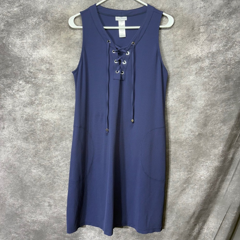 Tommy Bahama Island Cays Lace Up Cover Up Swim Dress Size